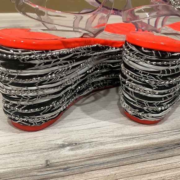 Sophia Webster Suki Jelly Platform Wedge Sandal - Picture 6 of 9